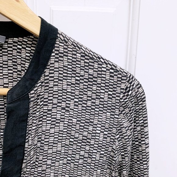 Vince Print Shirt Dress - Picture 6 of 12